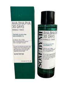 AHA, BHA y PHA 30 Days Miracle Toner