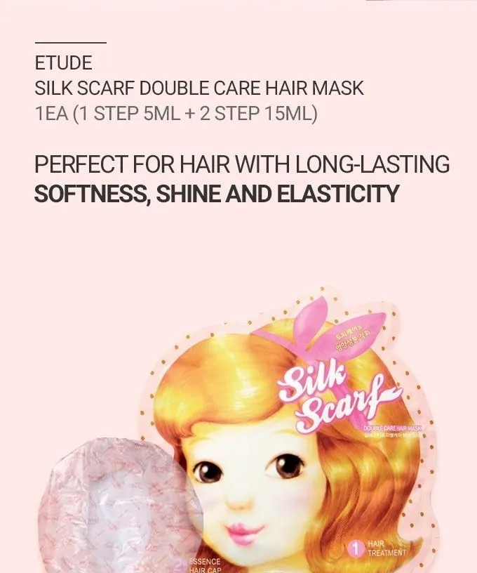 Silk Scarf Double Care Hair Mask - Imagen 2