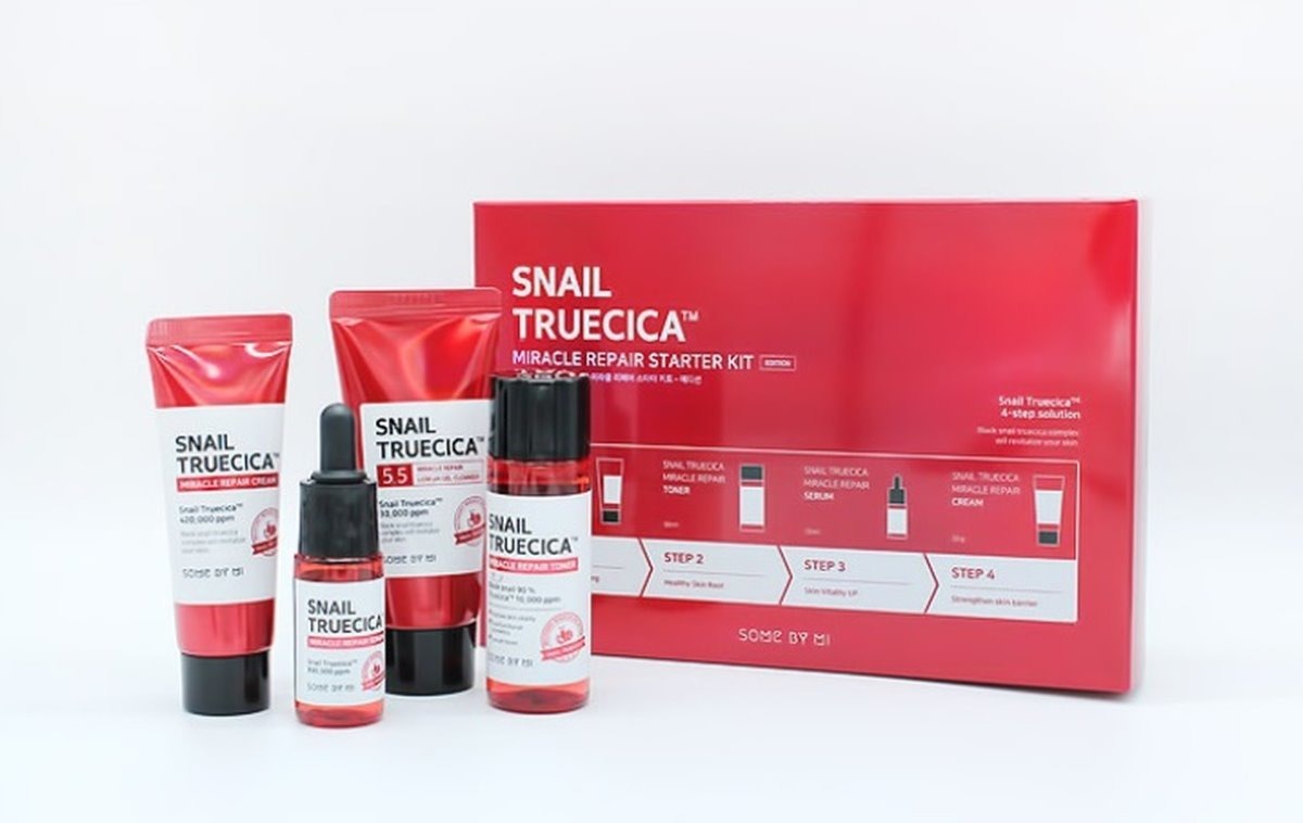 Snail Truecica Miracle Repair Starter Kit Kaloka Beauty