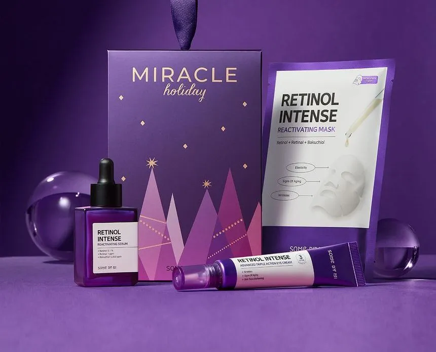 Miracle Holiday Retinol Intense Set (3 pcs) - Imagen 2