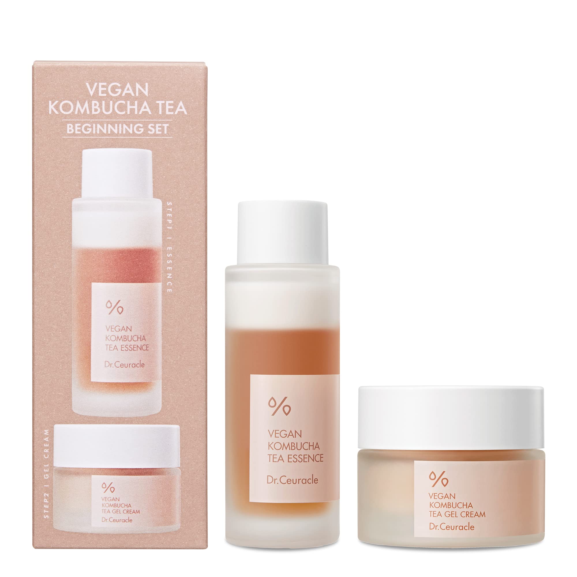 Vegan Kombucha Tea Beginning Set 2 pcs