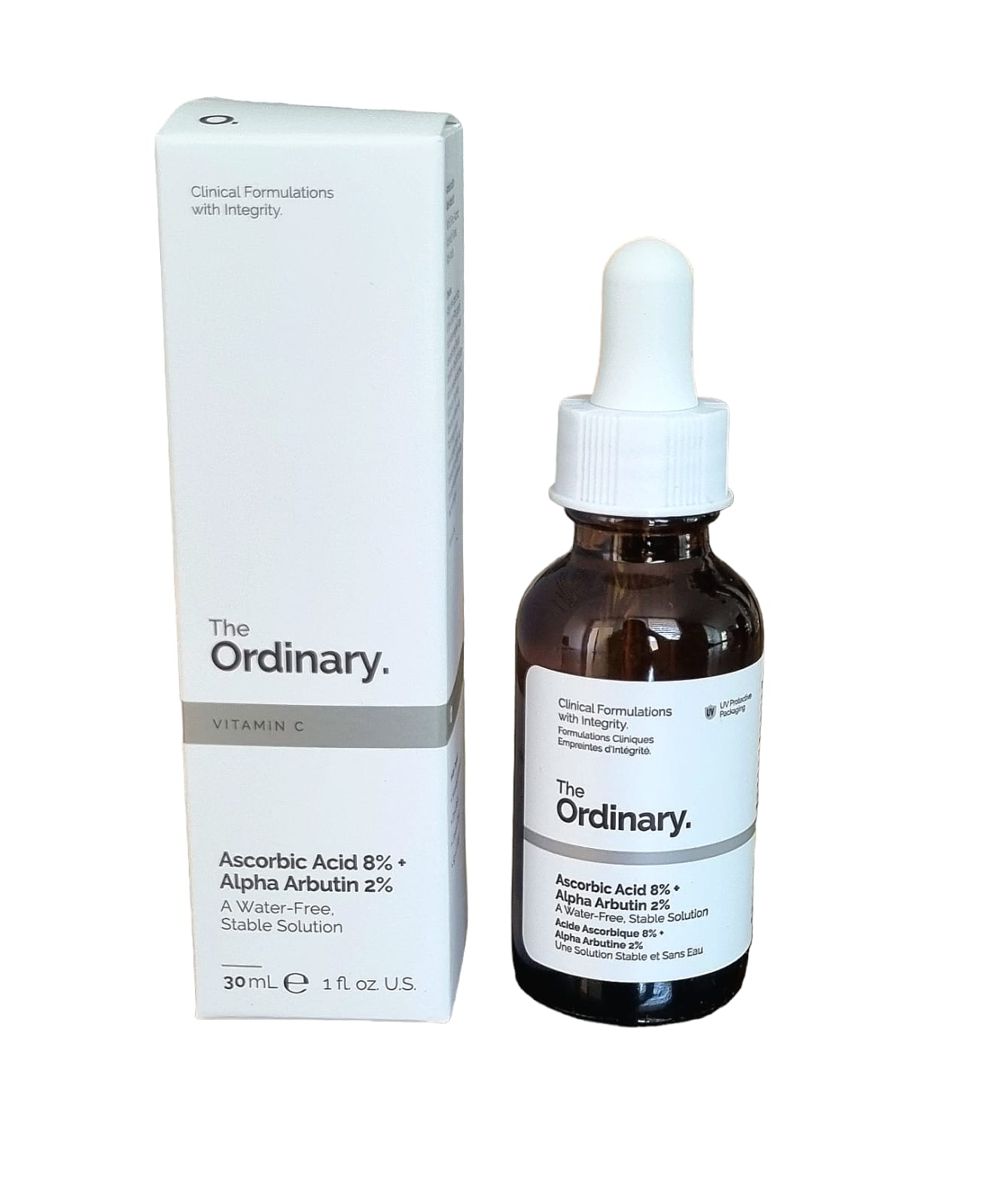 Ascorbic Acid 8 % + Alpha Arbutin 2 %