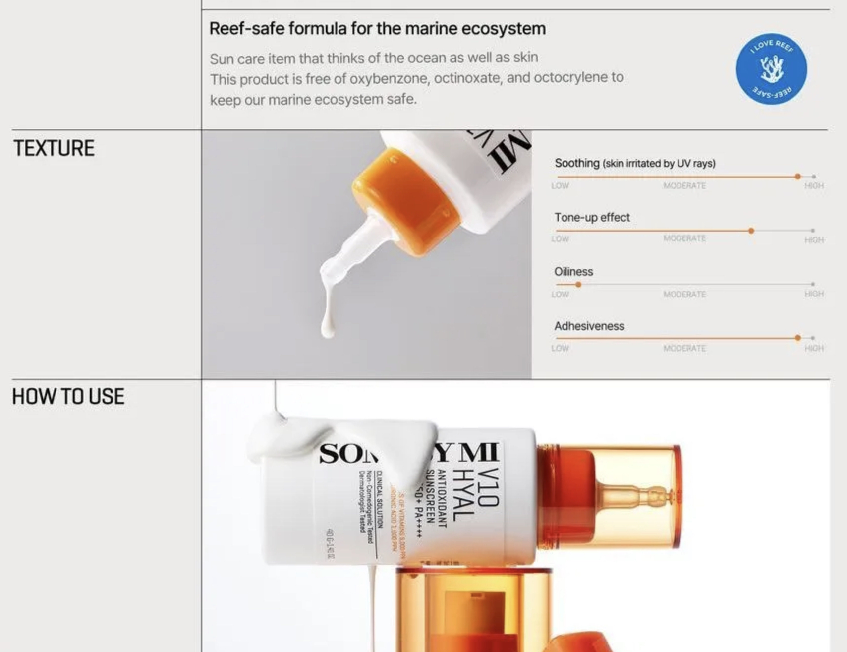 V10 Hyal Antioxidant Sunscreen SPF 50+ PA++++ - Imagen 3