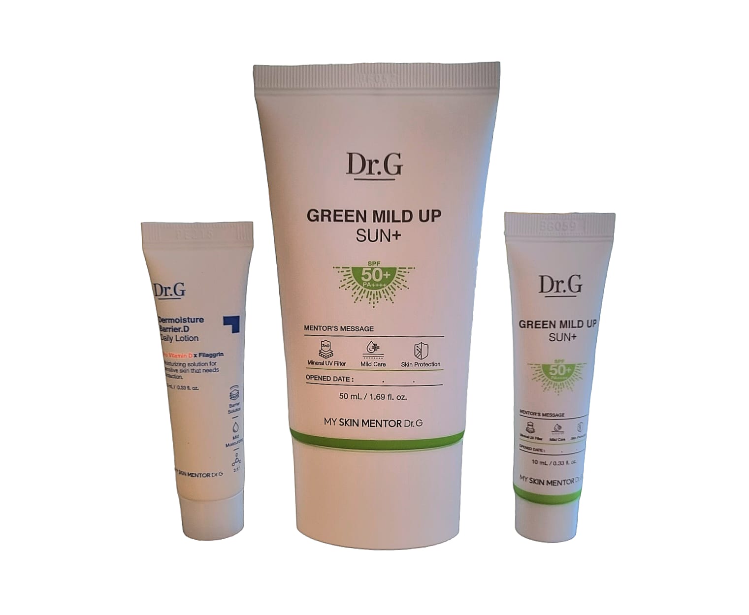 Green Mild Up Sun+ Special Set (3 pcs)