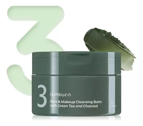 Nº 3 Pore & Makeup Cleansing Balm with Green Tea and Charcoal
