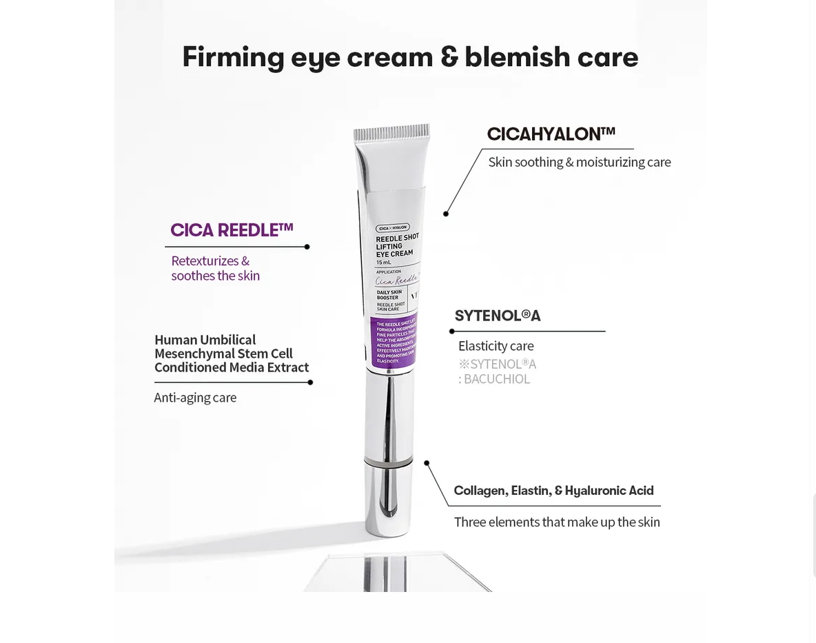 Reedle Shot Lifting Eye Cream-Refill - Imagen 4
