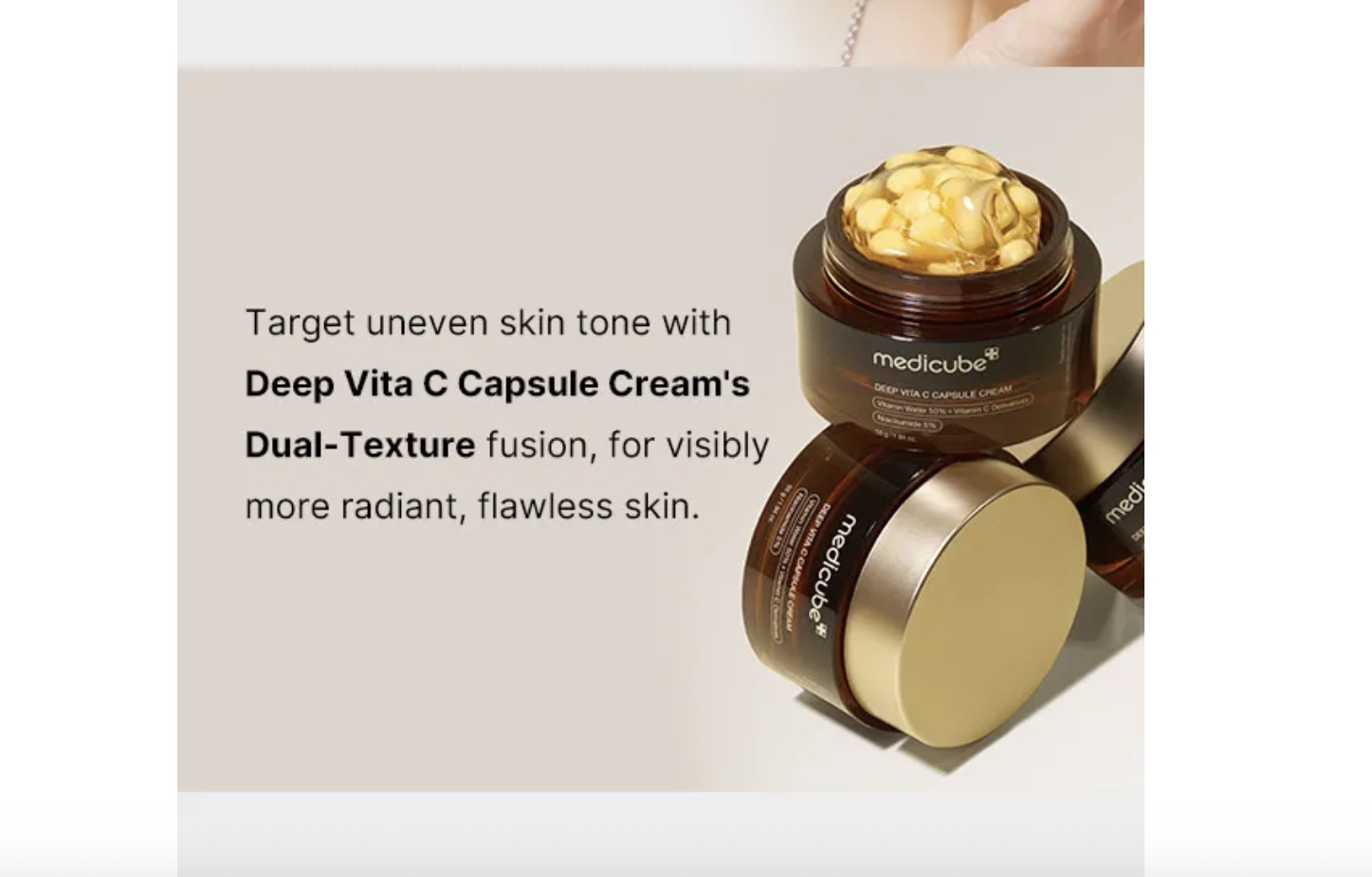 Deep Vita C Capsule Cream - Kaloka Beauty