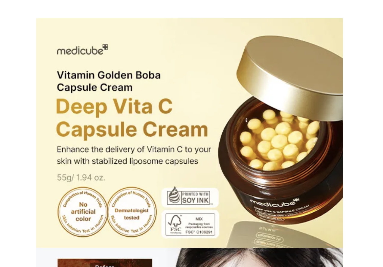 Deep Vita C Capsule Cream - Kaloka Beauty