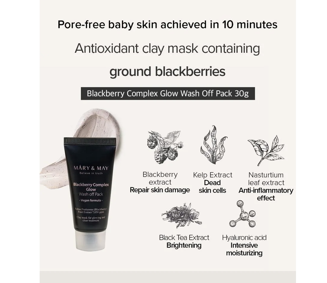 Vegan Wash Off Mask Mini Gift Set - Imagen 7