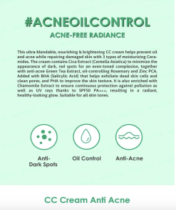 Alternative view of Anti Acne CC Cream SPF50 / PA+++