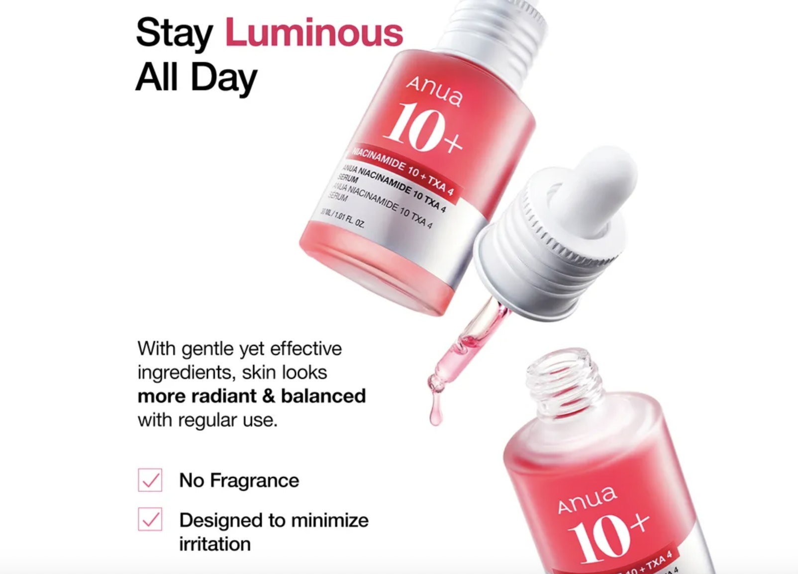 Niacinamide 10 % + TXA 4 % Serum - Imagen 2