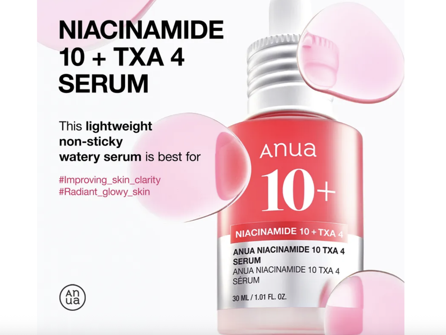 Niacinamide 10 % + TXA 4 % Serum - Imagen 3