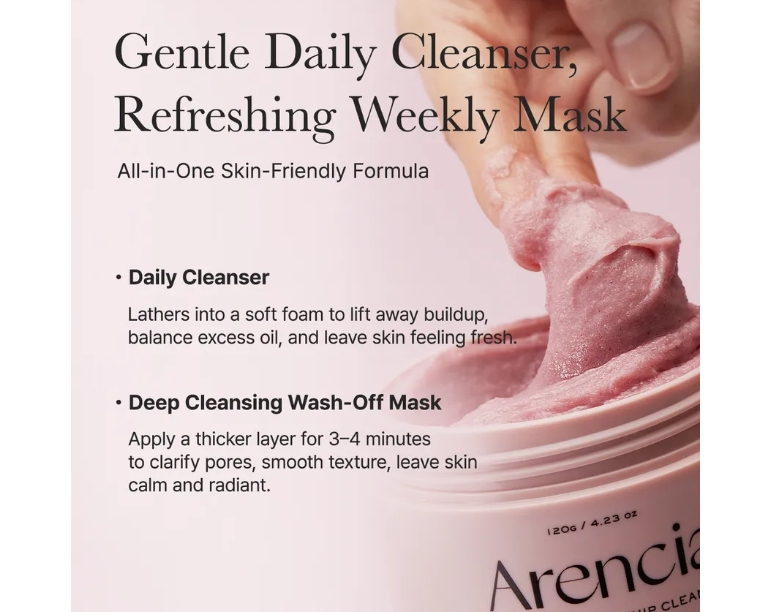 Fresh Rosehip Rice Mochi Cleanser - Imagen 2